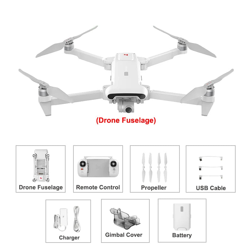 2023 Drone FIMI X8 SE V2 4K EIS Camera Professional 10km RC FPV 3-Axis Gimbal GPS WIFI Elicottero Quadcopter Dron UAV Kids Toy