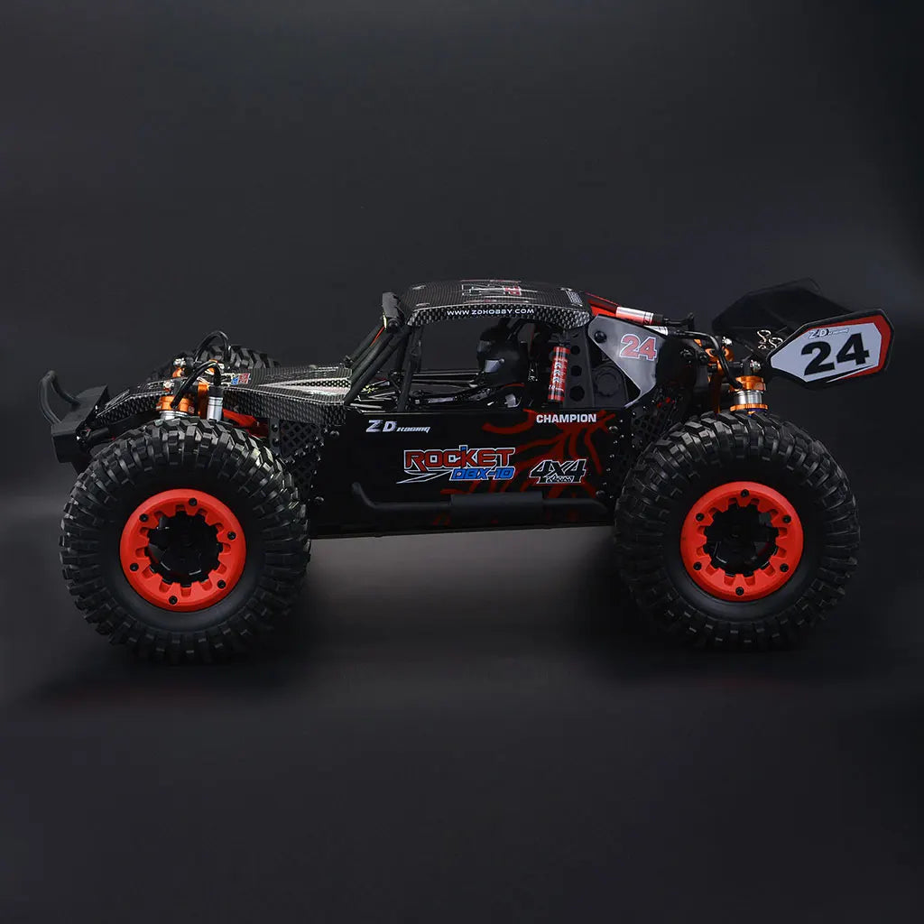 80km/h ZD Racing DBX 10 1/10 4WD RC Car 2.4G Remote Control Car Brushless Motor Drift Off-Road Desert Car 400m Remote Truck Toys