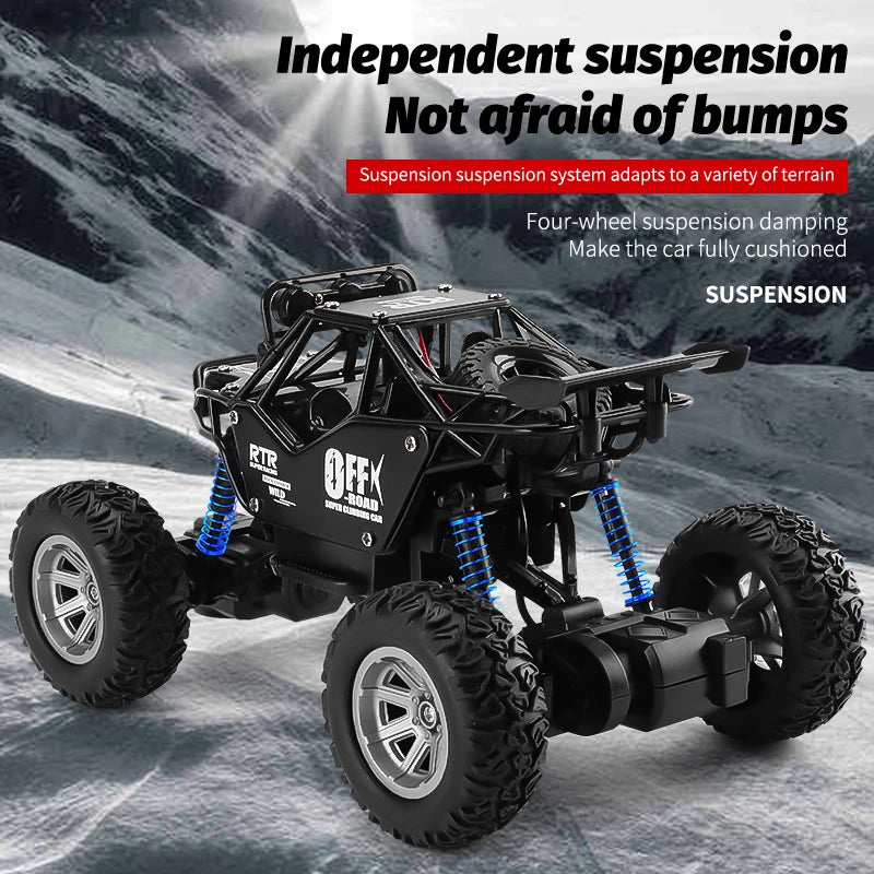 1:20 2WD RC Car With Led Lights Radio Remote Control Cars Buggy Off-Road Control Trucks Boys Toys for Children