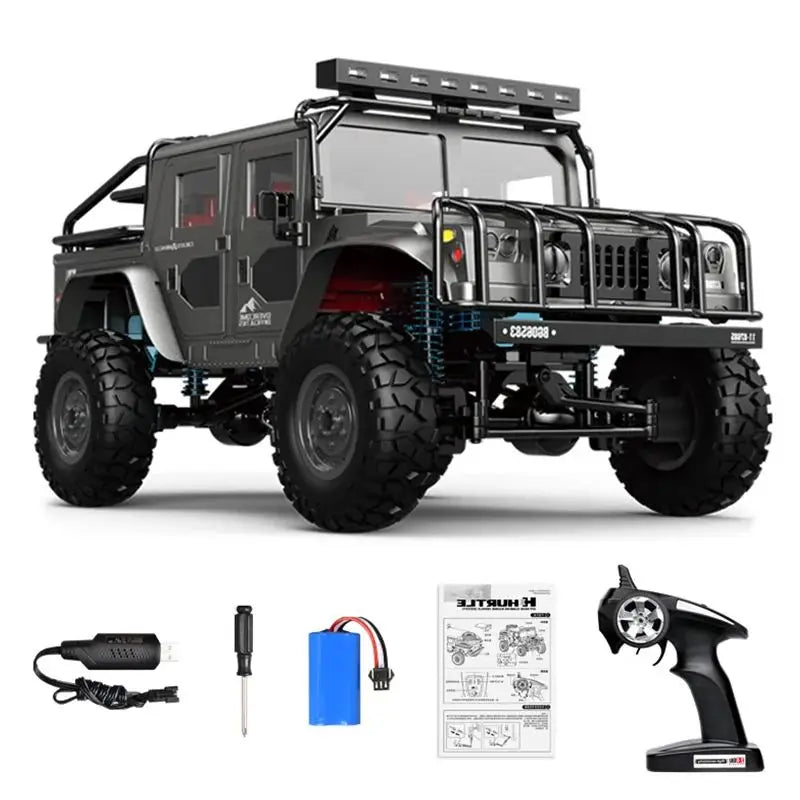 Q121 JJRC RC CAR 4WD Climbing Off Road High Speed For Children Toy Full Scale Remote Control Vehicle Simulation Hummer Car Model