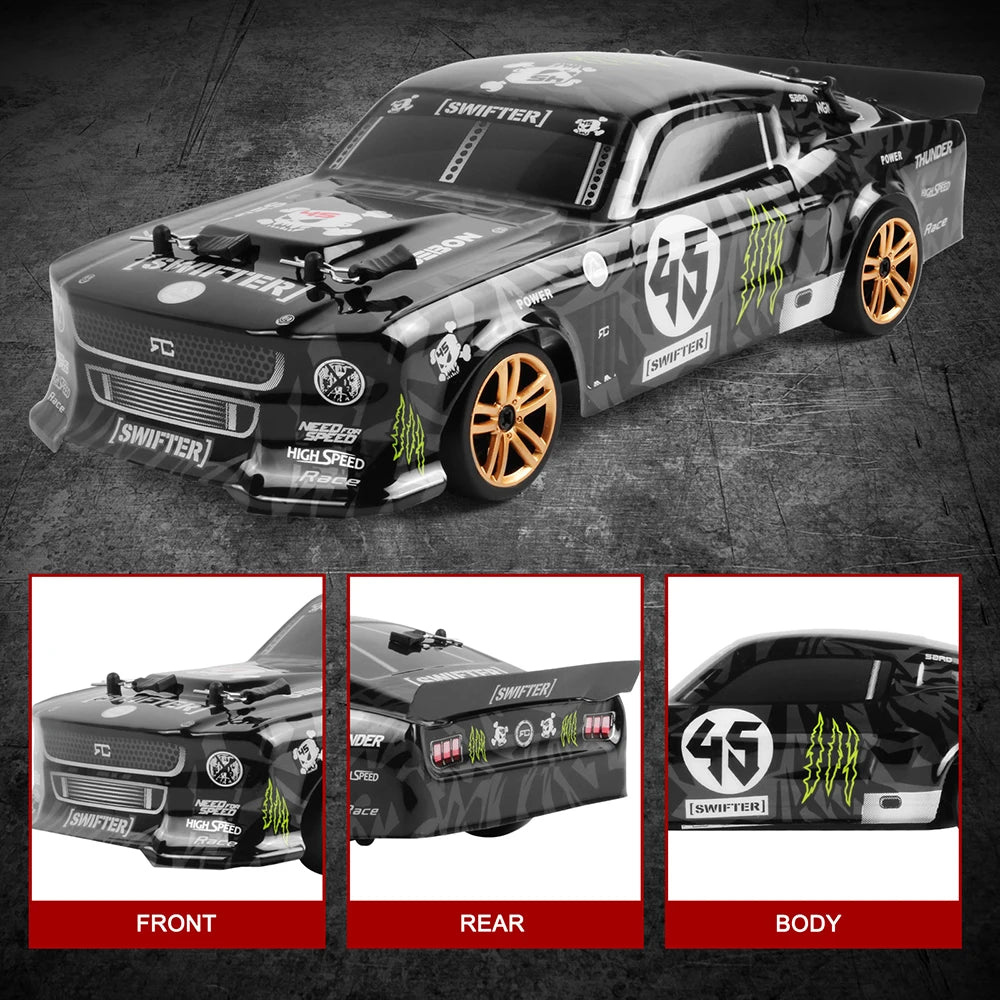 HBX 2188A 1:18 2.4G 4WD RC Car 36KM/H Drift Race Car High Speed Competition Drifting Child Gift VS WLtoys 284131 Toys